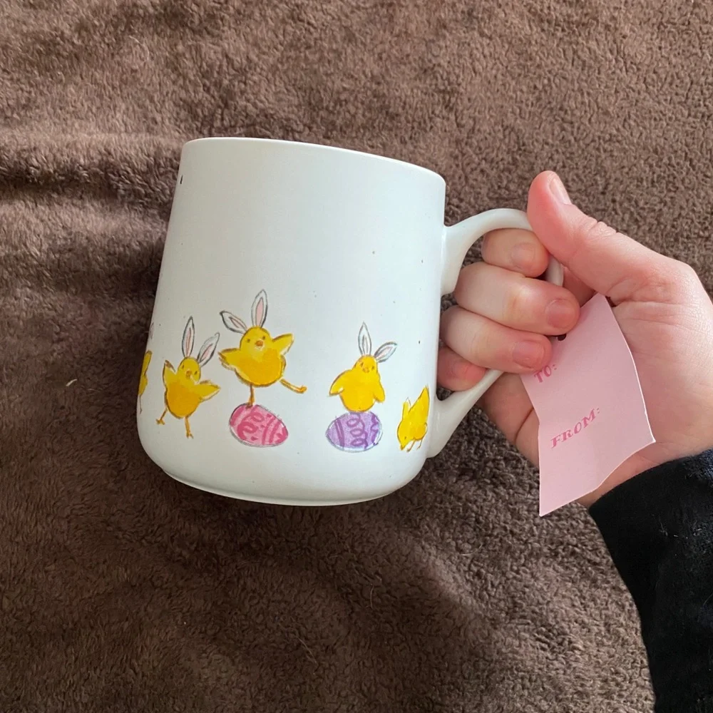 NWT Easter Chick with Eggs mug - Picture 4 of 4